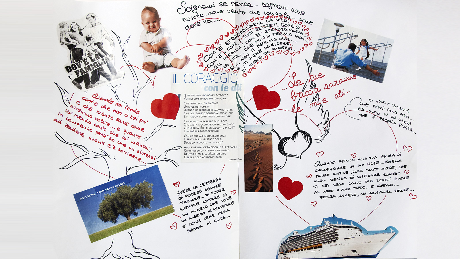 Copertina del progetto Oltre gli zaini...percorsi a scuola per ritrovare il sorriso