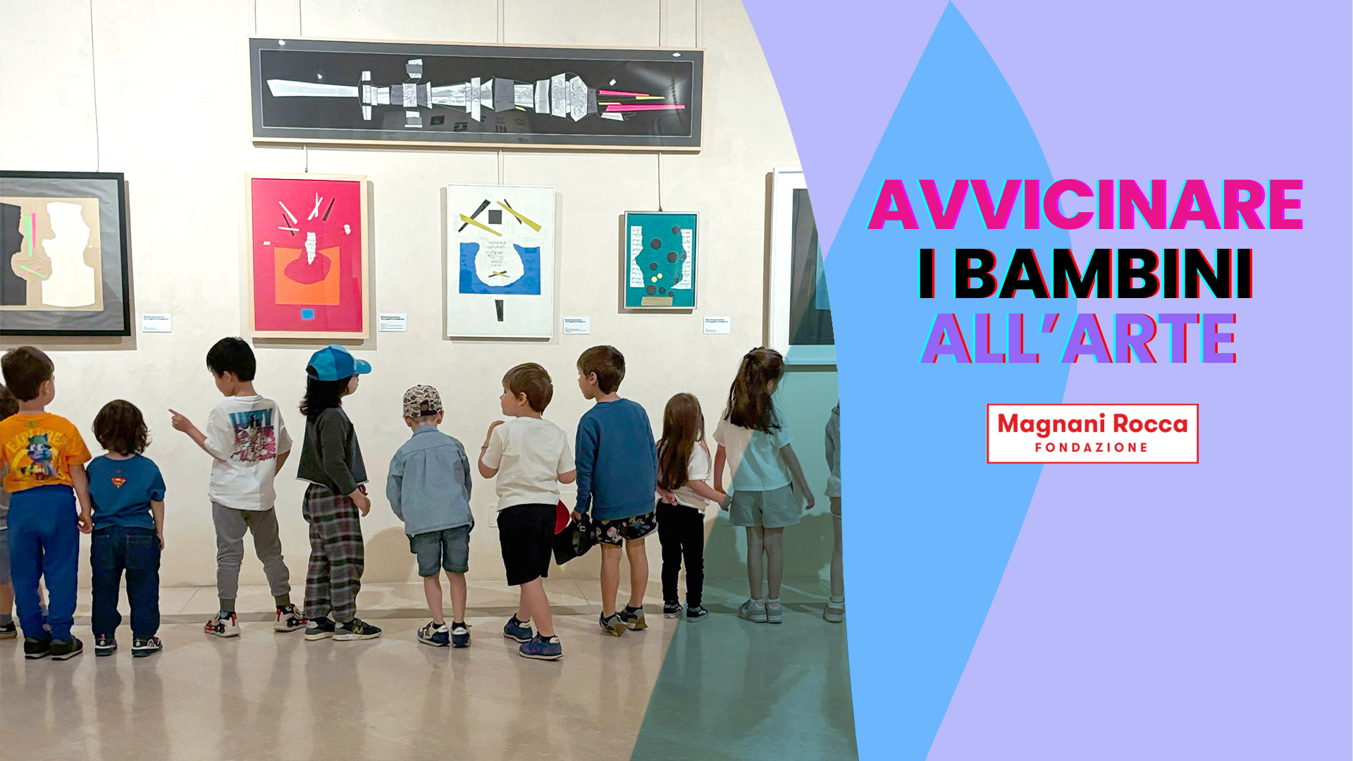 Copertina del progetto Avvicinare i bambini all'arte