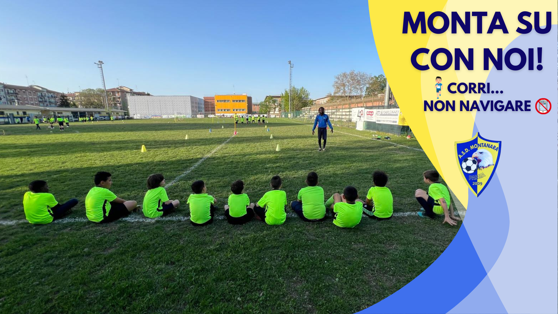 Copertina del progetto Monta su con noi! Corri… non navigare