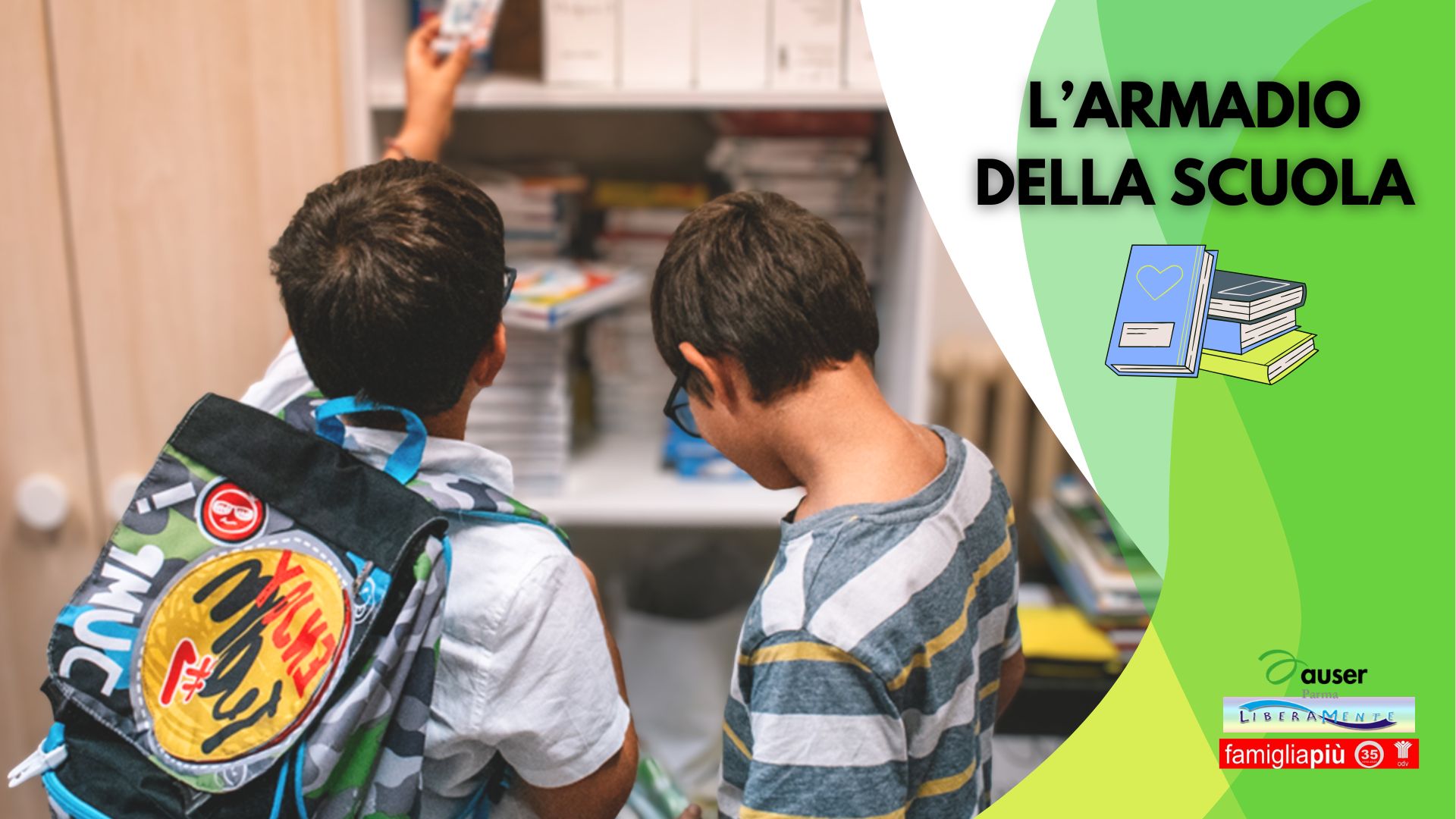 Copertina del progetto L'armadio della scuola